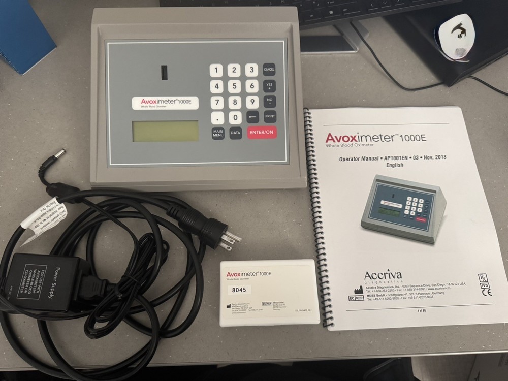 Avoximeter 1000E Hemochron machine
