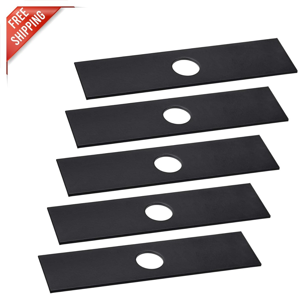 Universal 5 Pack Edger Blades, 8x2 with Rust Protection for Landscape Care