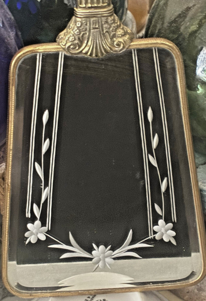 Witch's Old Enchanted Double-Sided Victorian Haunted Scrying Mirror