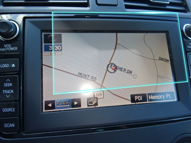 Crystal Clear Screen Protector for 2011 Mazda CX-9 Vehicle Navigation
