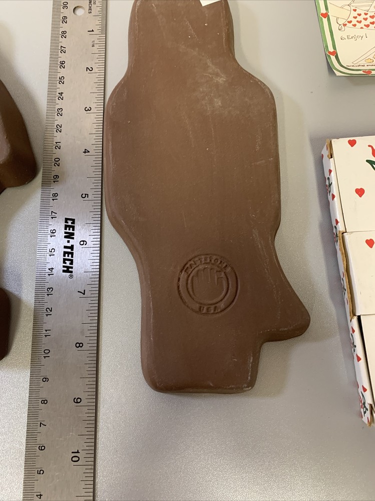 2 Cookie Cutter/Mold by HARTSTONE Design SANTA & Nutcracker Original box. 9"