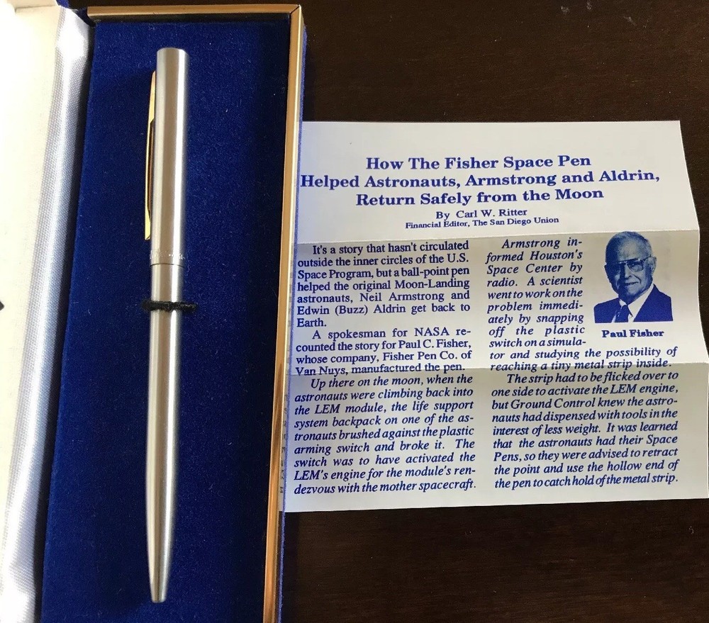 Fisher Space Pen Saturn Original Astronaut Black Ink