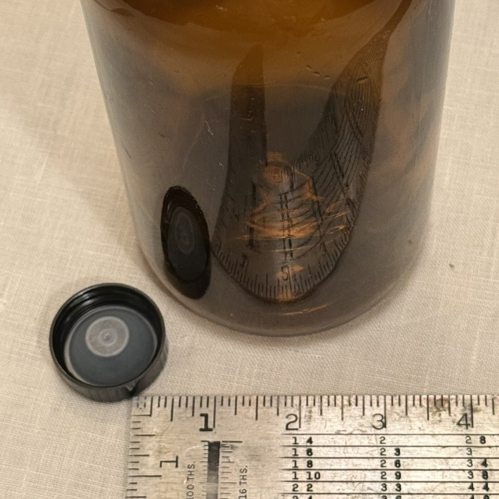 Amber Glass Jars Bottles