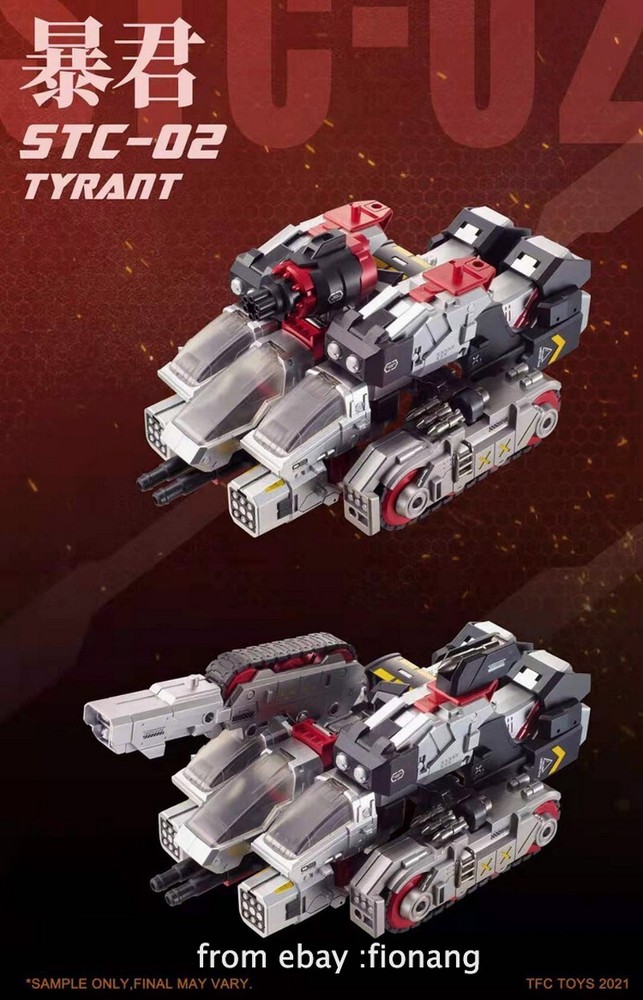 Transformable Megatron TFC STC-02 Tyrant Dominator 4 mode convertion