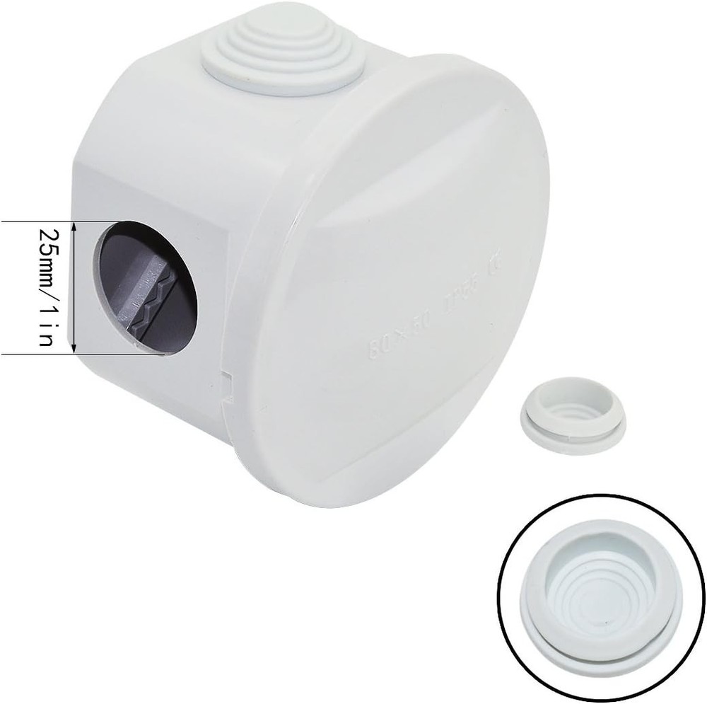 Sturdy Waterproof Junction Box, Dustproof Electrical Enclosure for All Projects