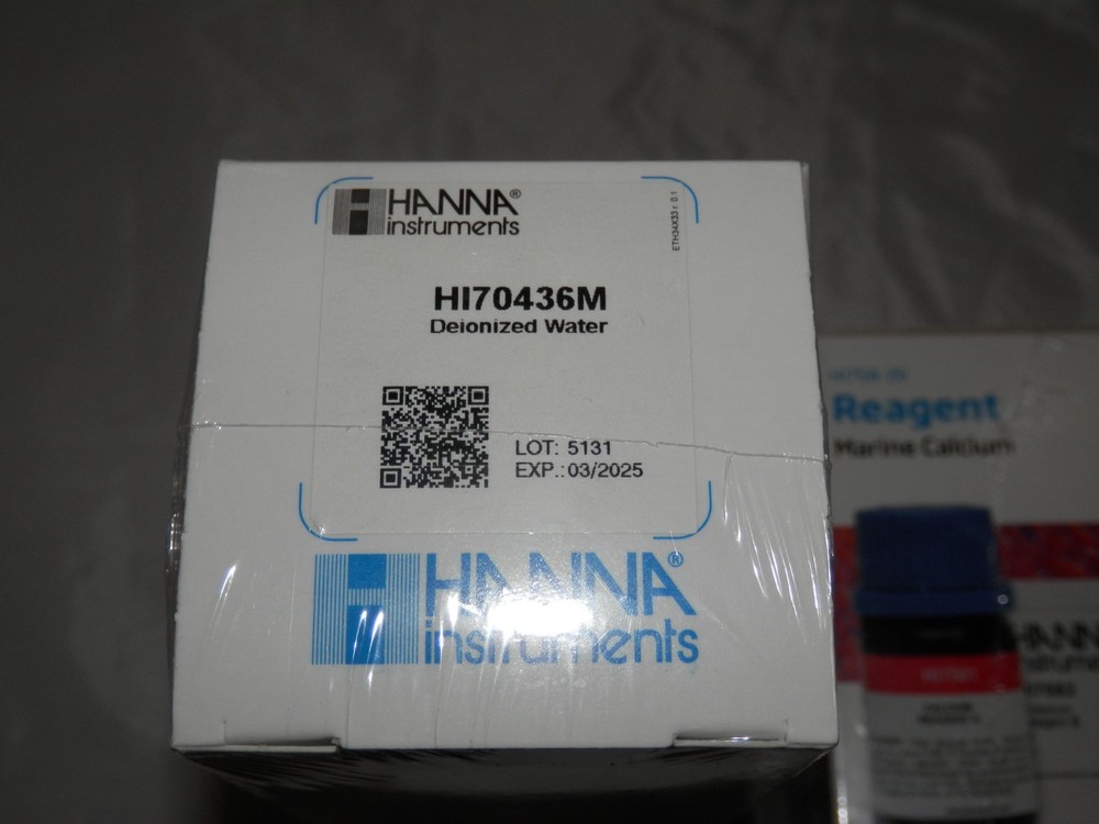 Hanna Instruments pH Checker Tester + Solutions, Marine Calcium, Alkalinity Kit