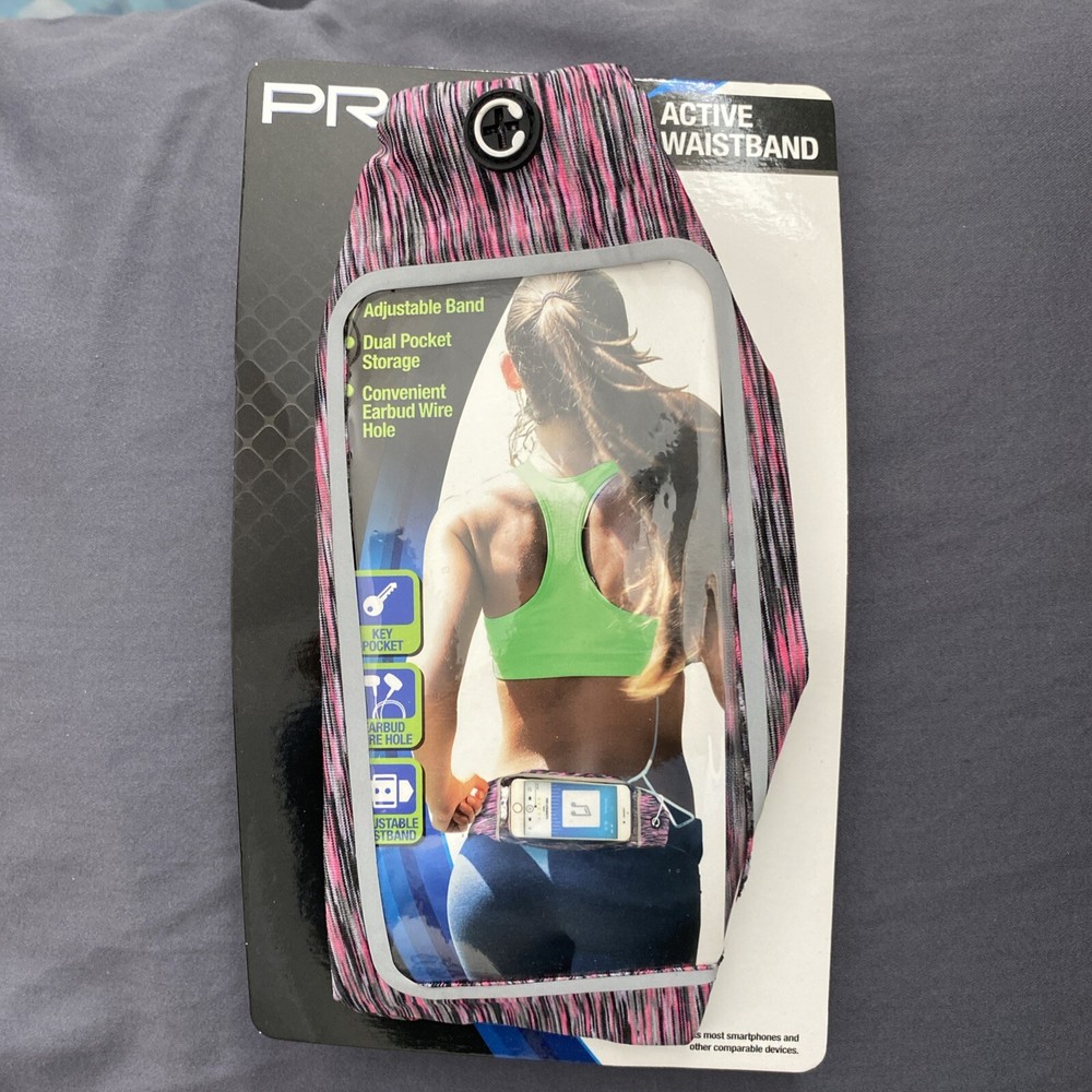Pro Strength Pink/Gray Active Waistband