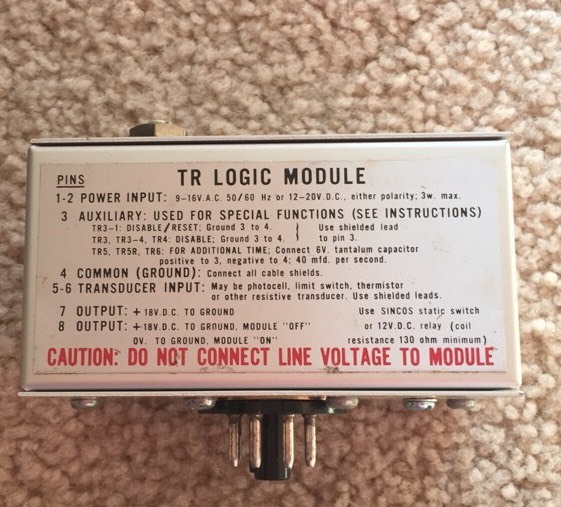 Micro Switch FE-TR1500A Logic Module