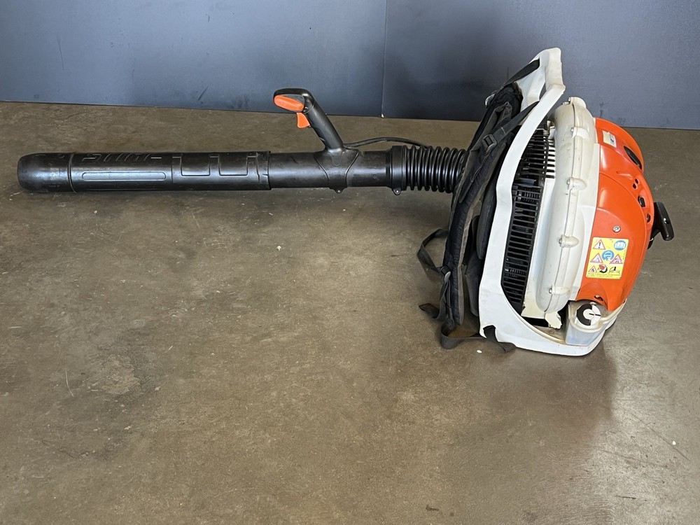 STIHL BR600 Backpack Leaf Blower 65cc Unit Great Project Won't Start Read 4282🔧
