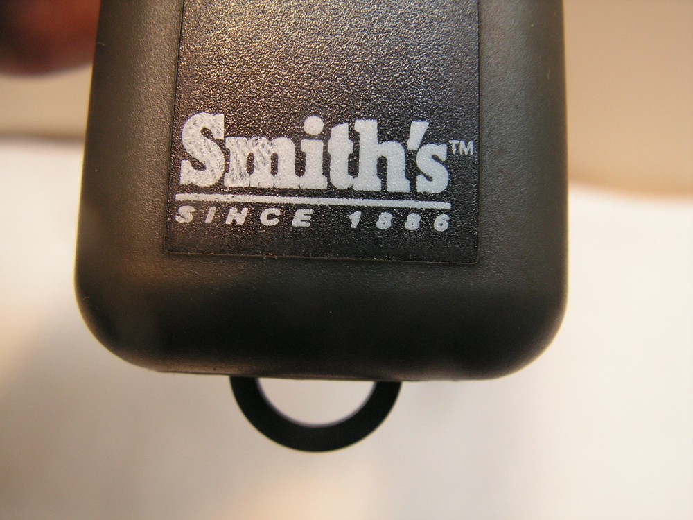 Smith's 4-Inch FINE & COARSE Diamond Combo Sharpening Stones Case & Handle
