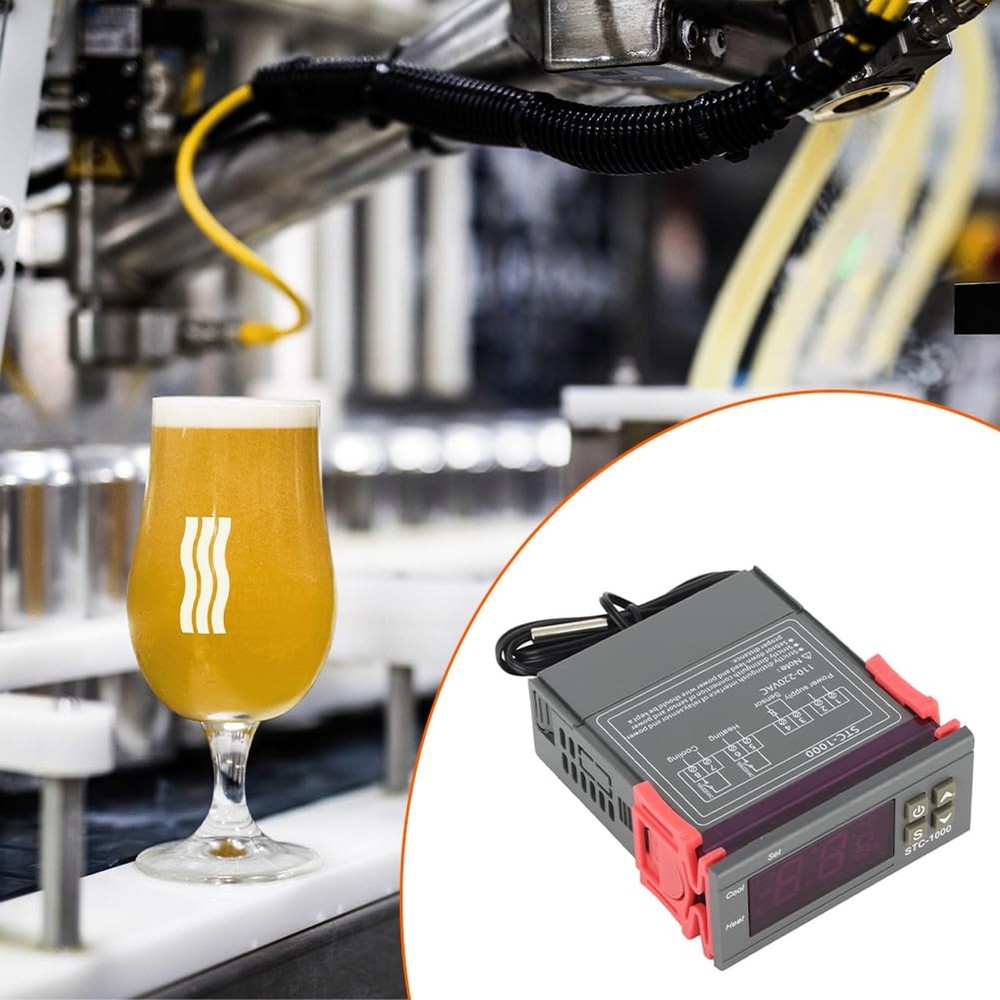 Digital Temperature Controller, Temp Control Thermostat Temperature Controlle...