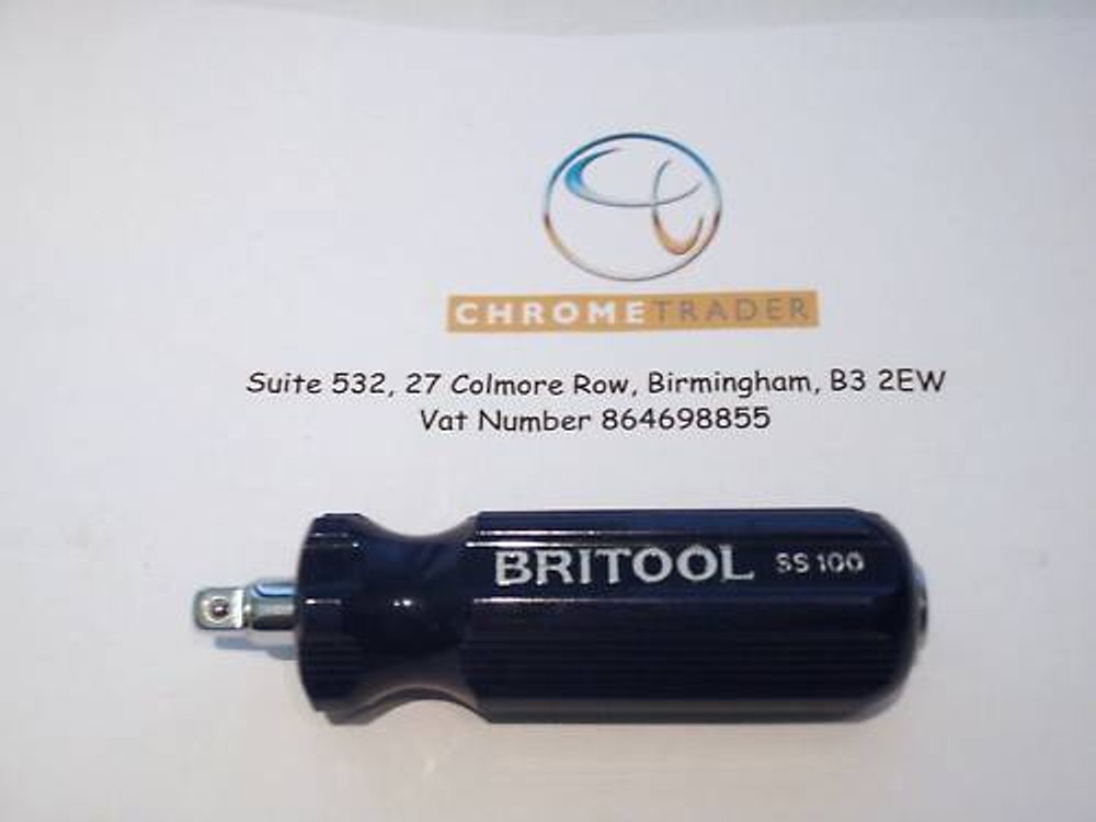 BRITOOL TOOLS 1/4" 100MM SPINNER HANDLE SS100 *