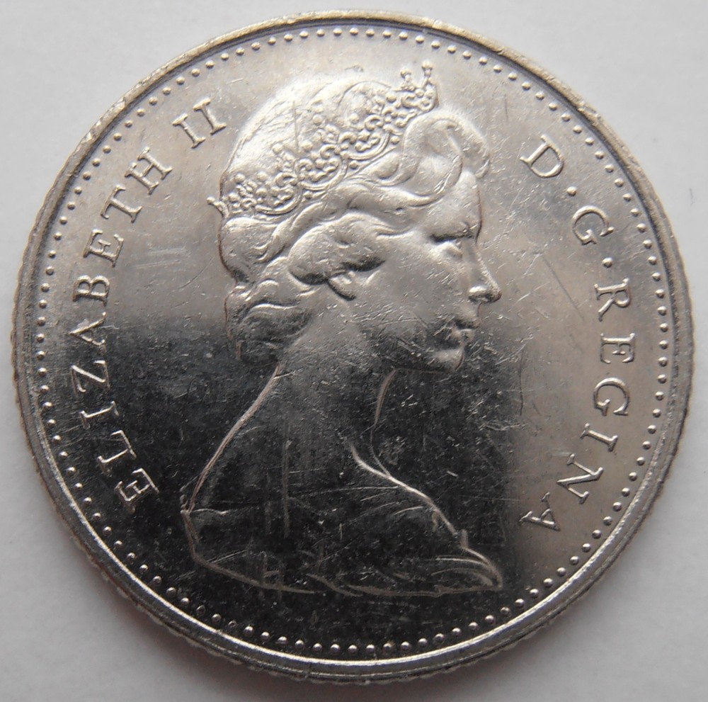 CANADA 10 CENTS 1977