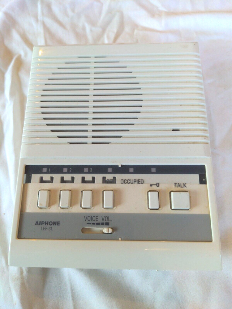 Aiphone 3-Call Master Station Audio Intercom LEF-3L
