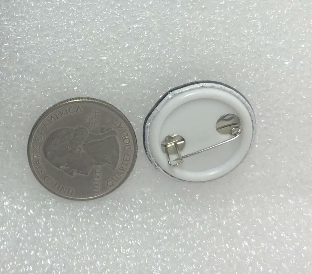 Owl Head Button Pin