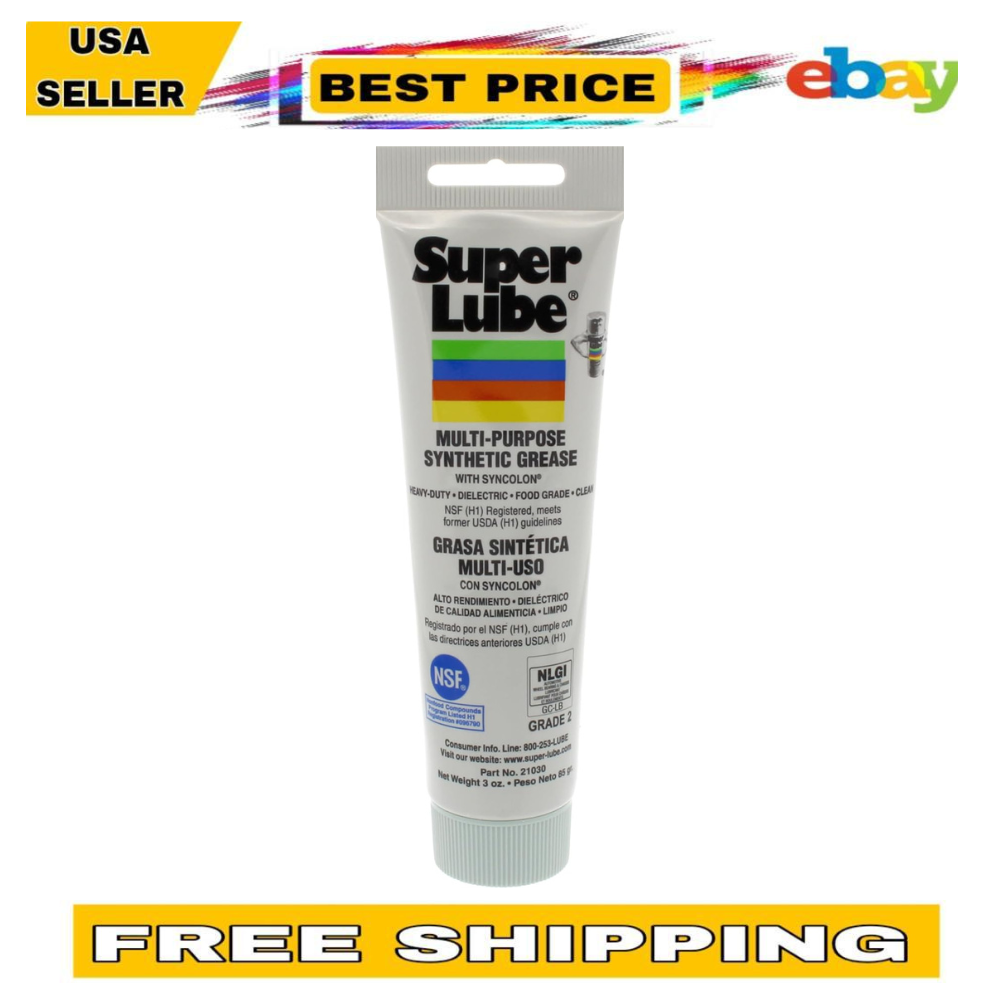 Super Lube-21030 Synthetic Multi-Purpose Grease, 3 Oz.
