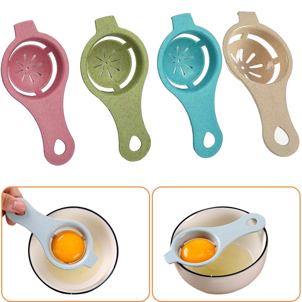 Egg Separator Egg Yolk White Separator Tool Egg Yolk Remover Cool Gadget Egg ...
