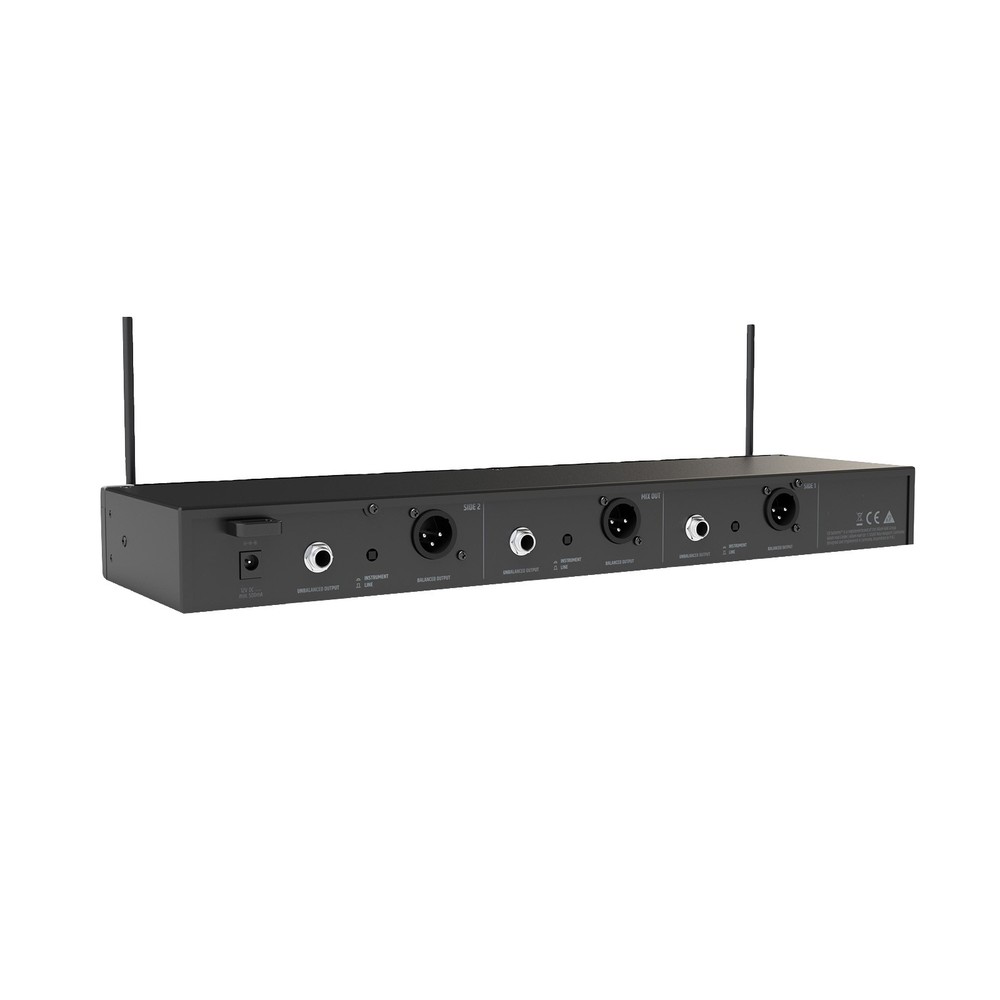 LD Systems U305.1 BPH 2 Dual Wireless Headset Mic System with Case