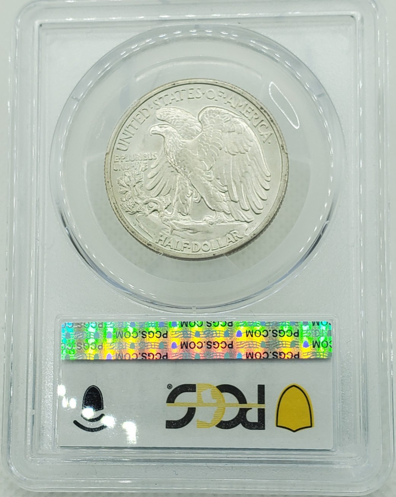 1942-S Walking Liberty Half Dollar PCGS MS66 Gold Shield