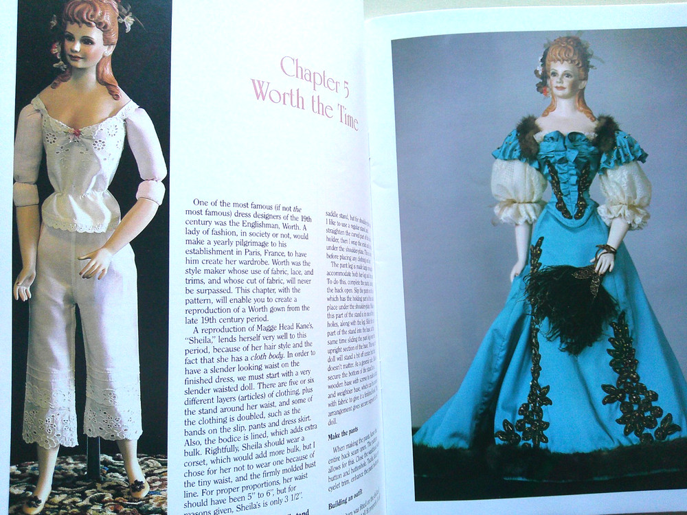 Custom Dressing Lady Dolls instruction & pattern for clothes Helen Hansen