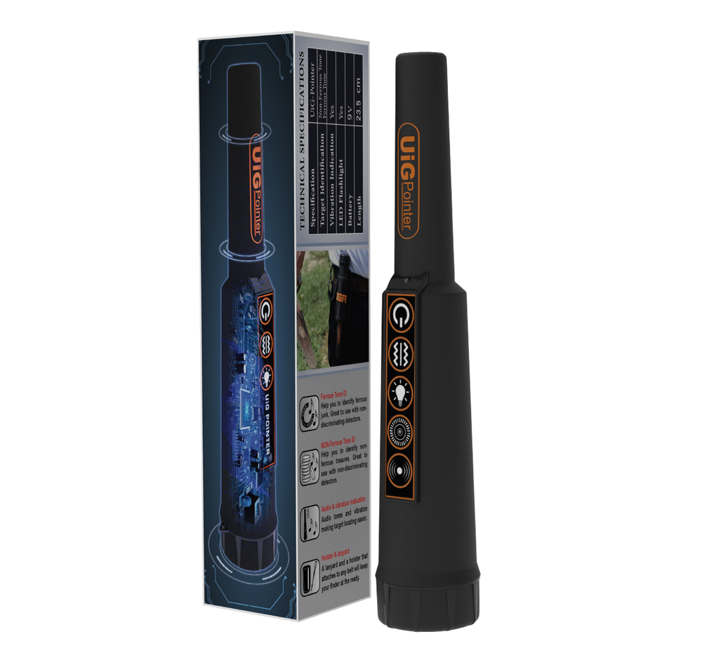 GER Detect UIG Pointer Pinpointer Metal Detector