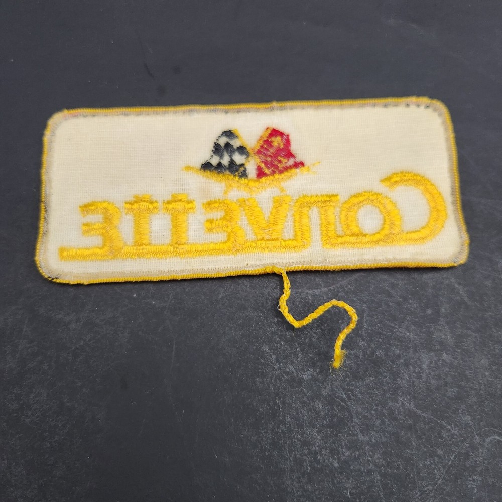 Vintage Patch CORVETTE 5 x 2 chevy