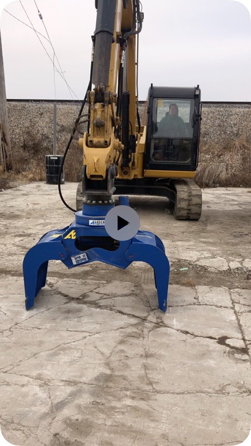 cat 308 eexcavator Demolation/sorting Grapple