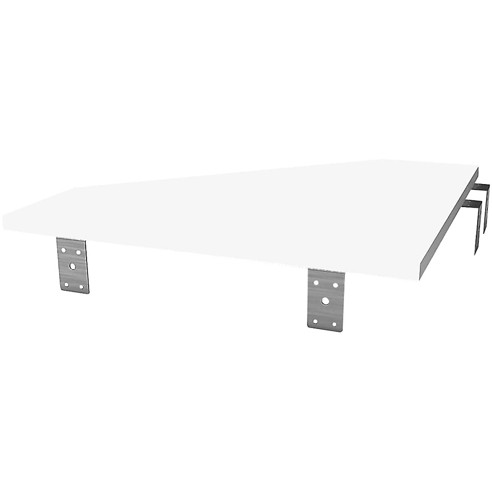 Glorious Modular Side Car Rack Adapter White