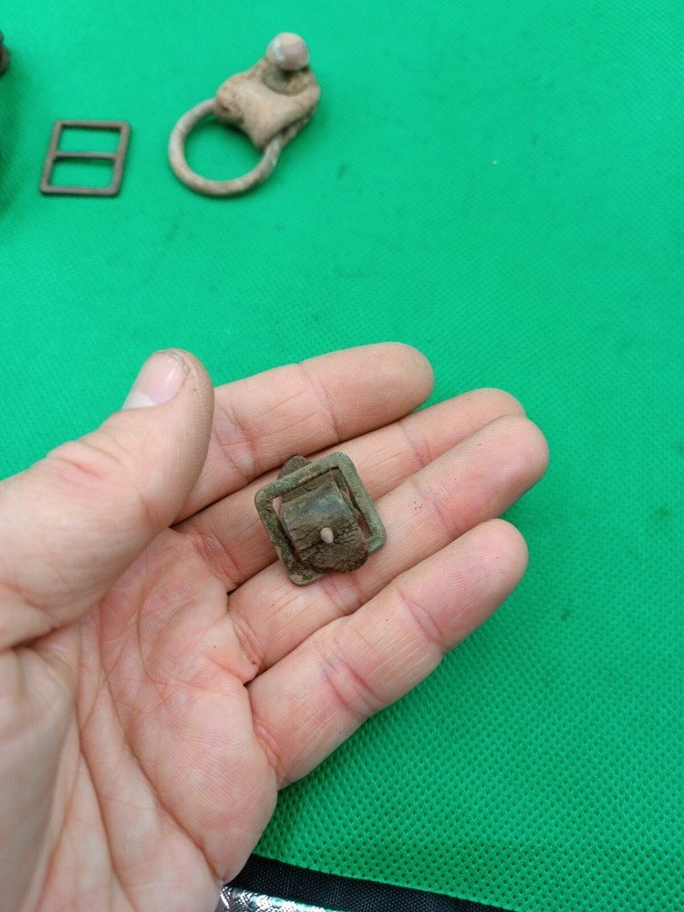 WWII WW2 Original German hook buckle