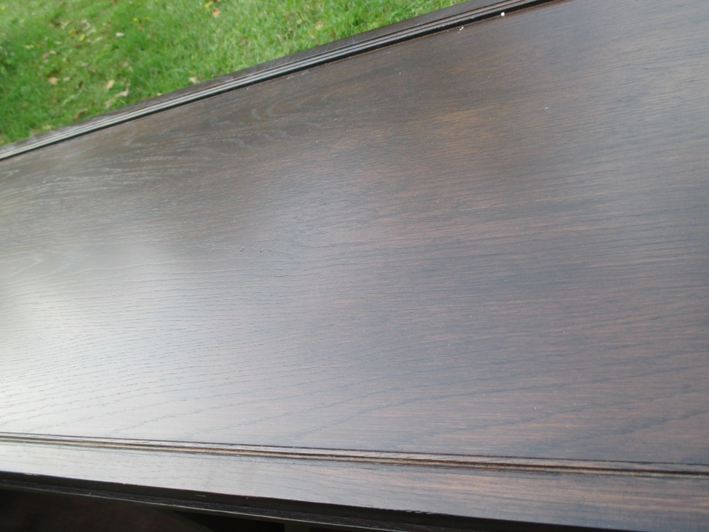 MID CENTURY MODERN CURVED BENTWOOD SOFA CONSOLE TABLE