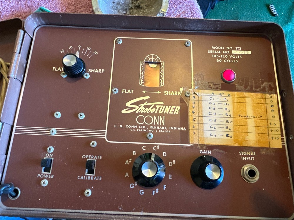 CONN Strobotuner Model ST2 1950