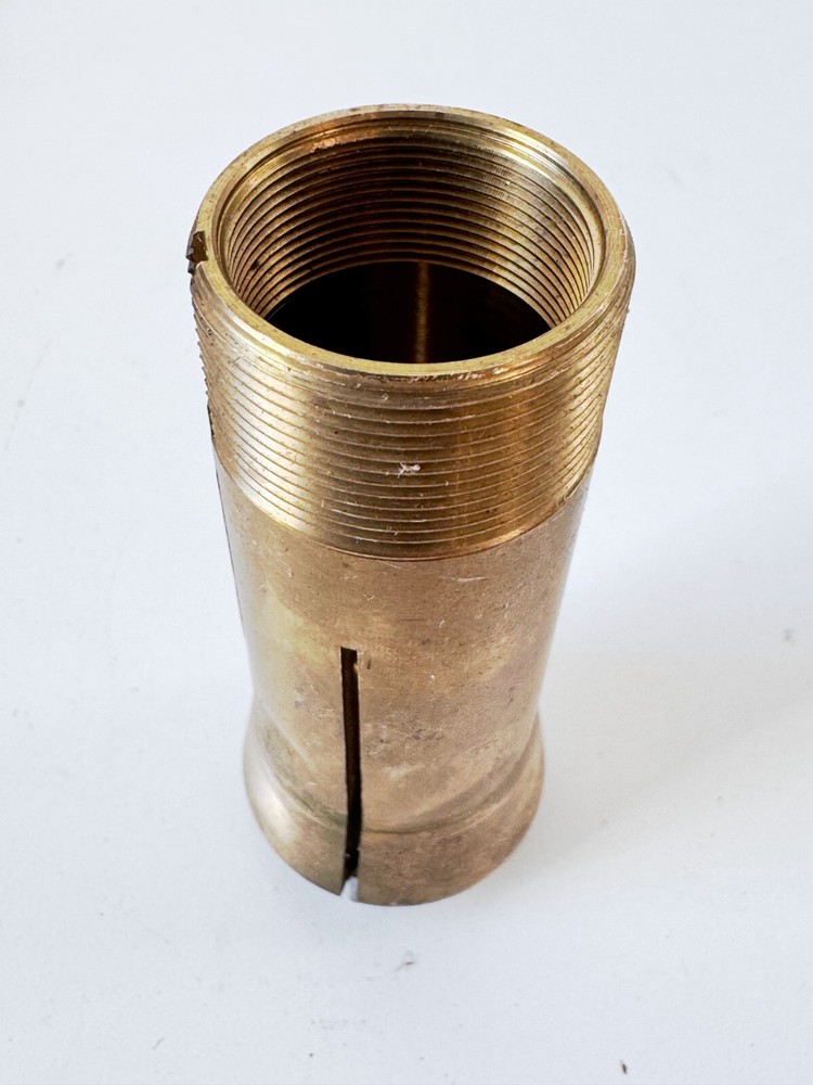 MSC Brass Emergency 5C Round Collet Internal/External Threads .787" Counter Bore