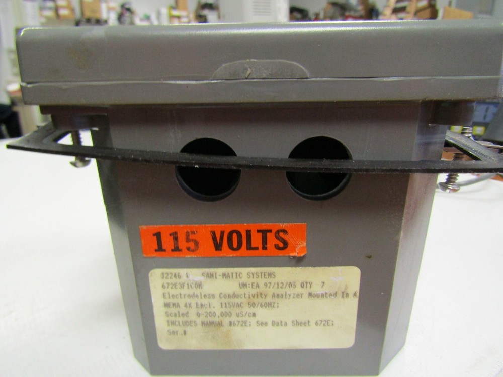 👀 GREAT LAKES INSTRUMENTS GLI CONDUCTIVITY & CONCENTRATION ANALYZER 115V 672E