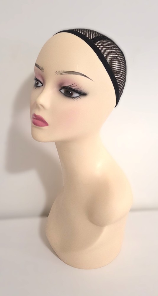 Mannequin Head Shoulder Display Beige