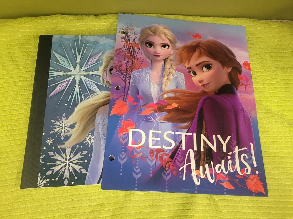 2 ~ Mixed (FROZEN 2) 1 Book 1 Folders