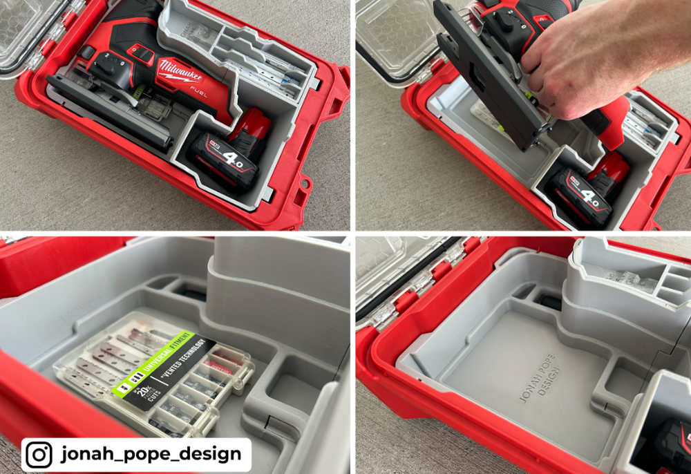 Milwaukee Packout Insert for M12 Jigsaw FUEL (Insert Only)
