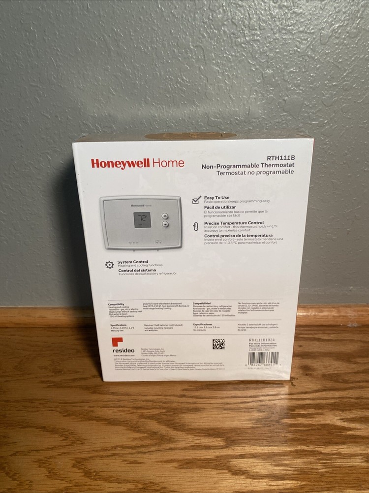 Honeywell RTH111B Digital Non-Programmable Thermostat