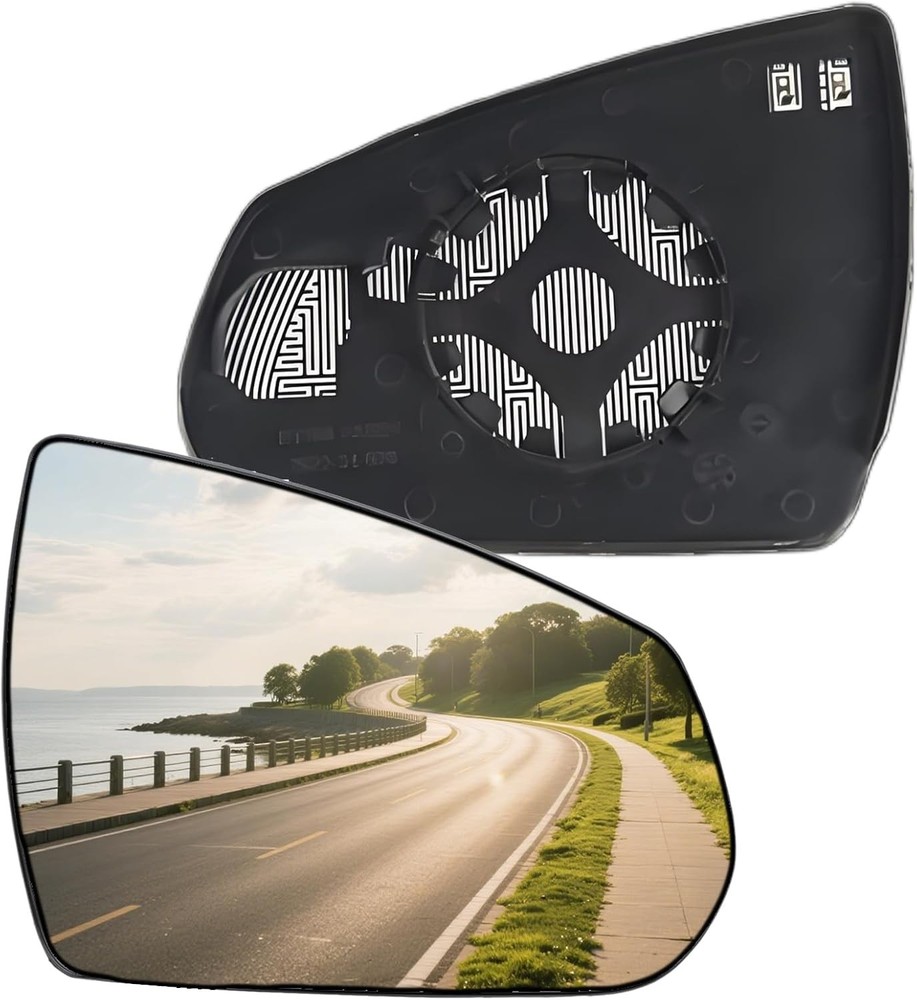 Passenger Side Mirror Replacement Glass for Cadillac SRX S-Class Passenger side