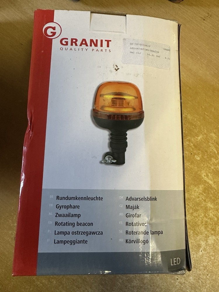 Granit 7070010410 LED Rotating Beacon Light