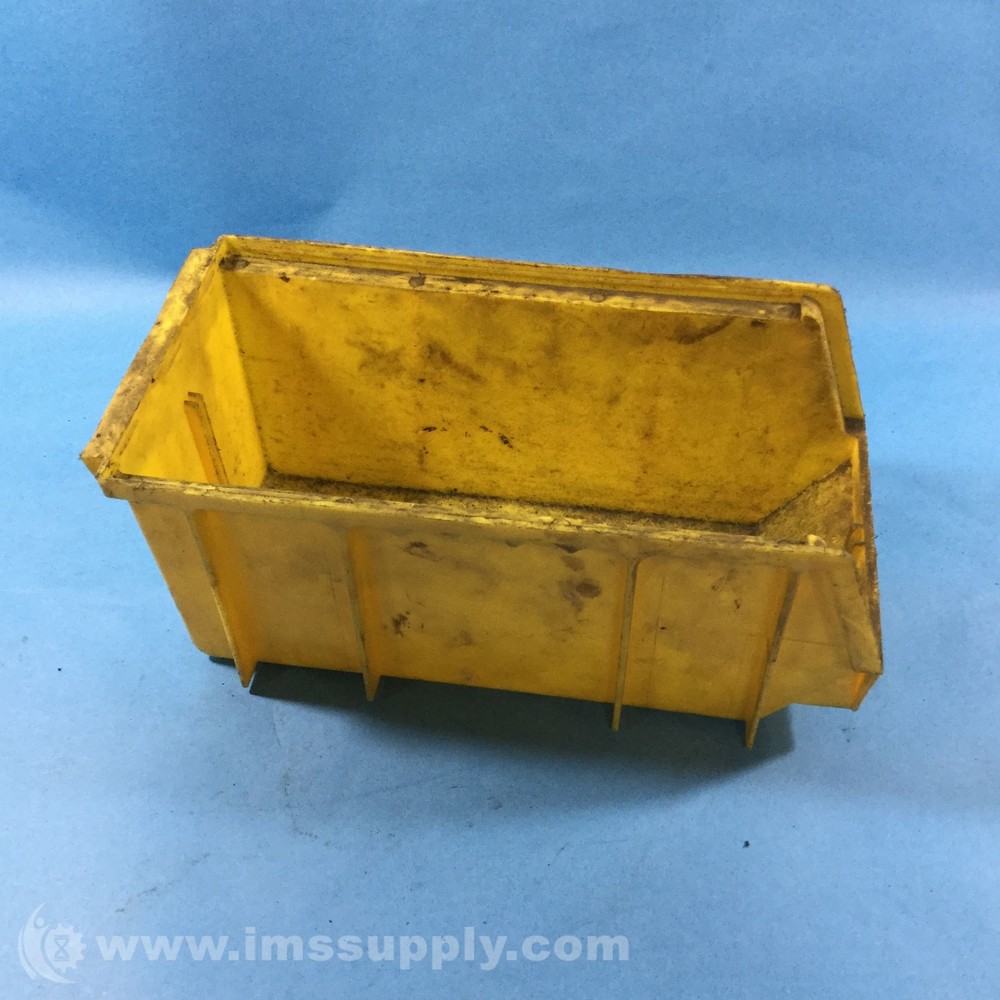 Global 550106 Yellow Storage Bin USIP