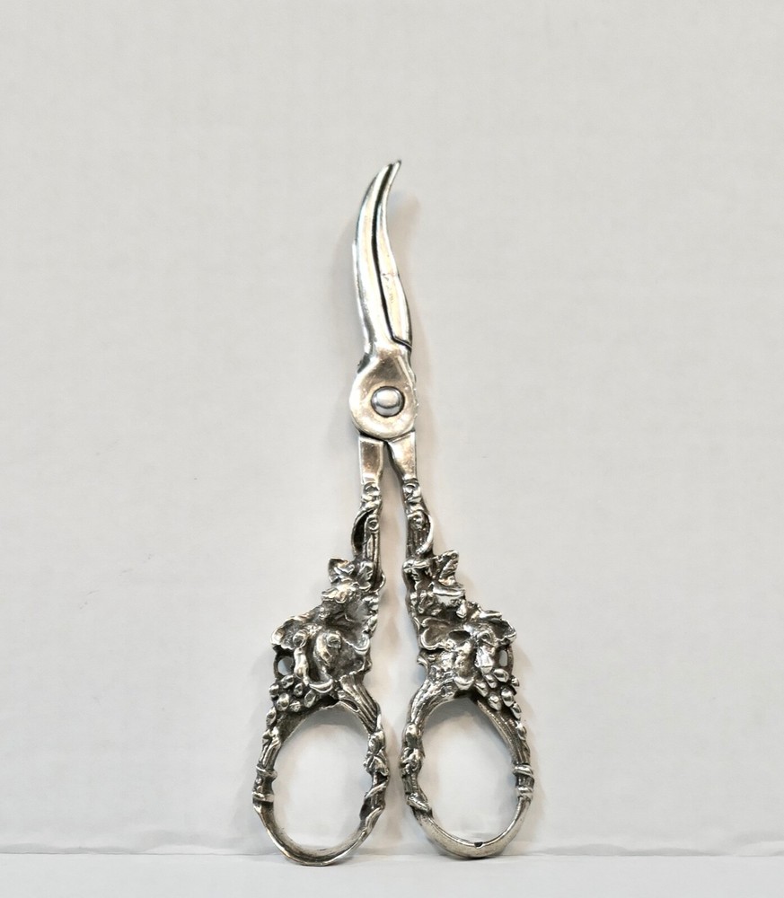 Sterling Silver Grape Scissors