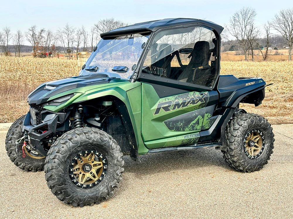 Yamaha Wolverine X2/RMAX-2 Tinted Polycarbonate Upper Door Kit(21+)
