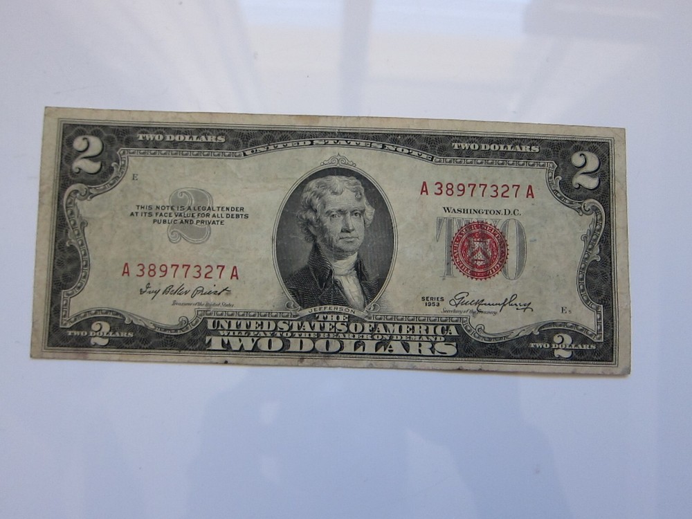 1953 $2 Red Seal #38977327