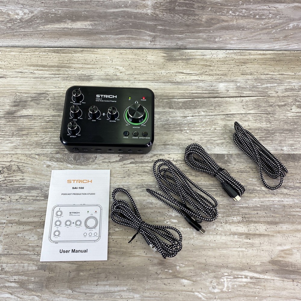 Audio Interface USB 3.0 for Recording, Live Streaming, Podcasting with OTG Ca...