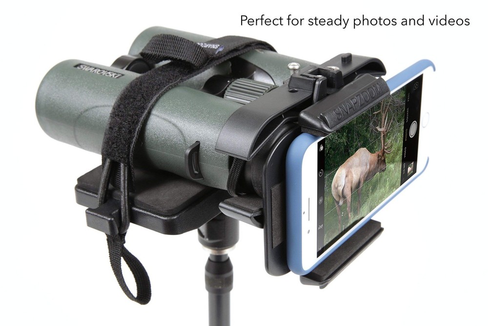 Universal Binocular Tripod Mount for Smartphones - Secure, Adjustable, Easy S...