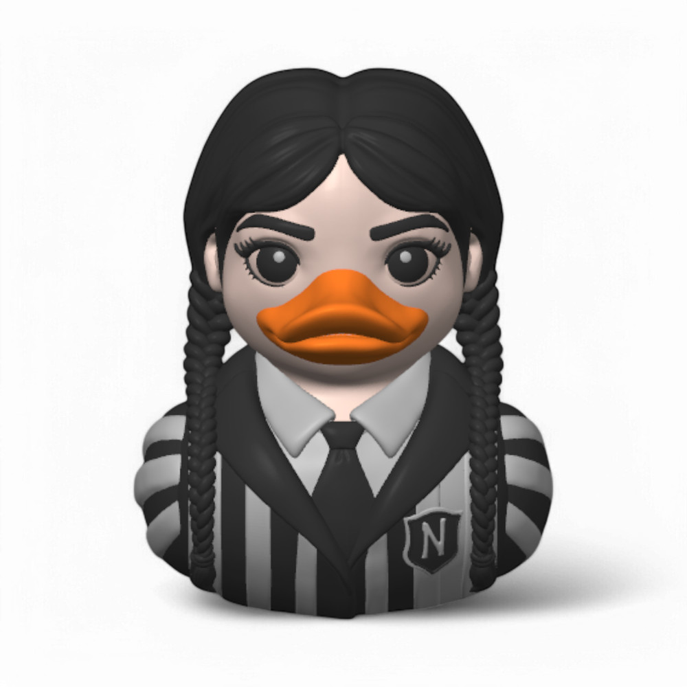 Wednesday Addams Duck