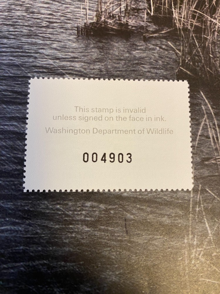 1994 Washington State Duck Stamp,
