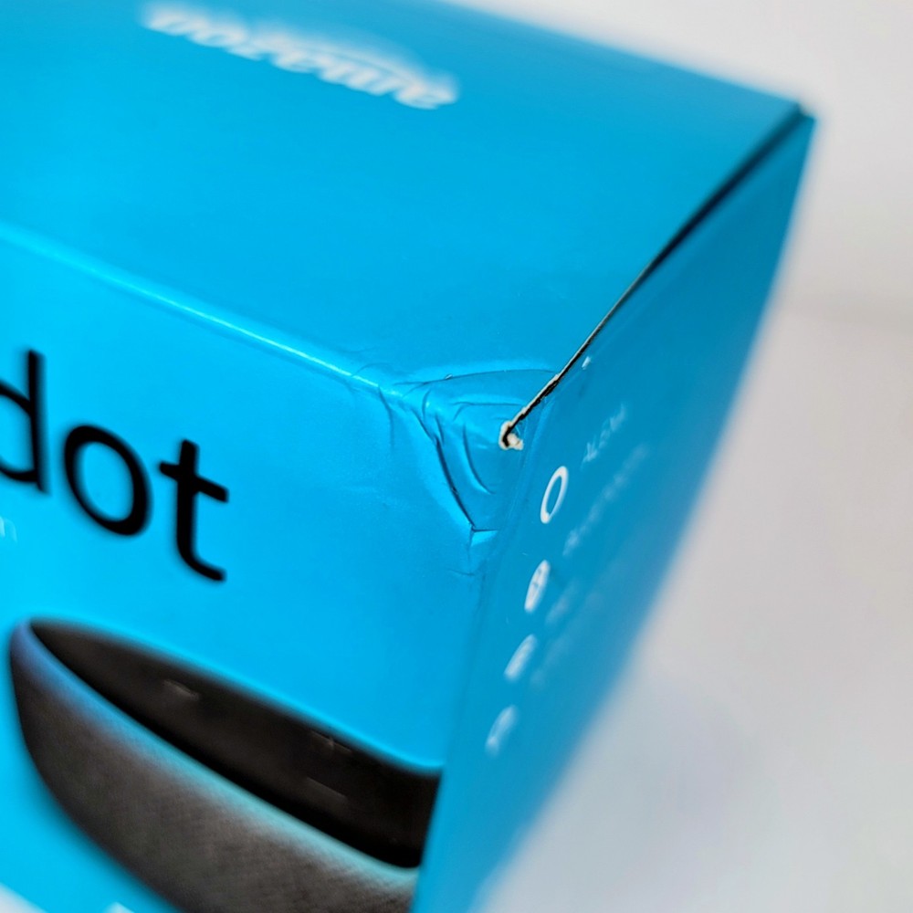 Amazon Echo Dot 3rd Gen Smart Speaker Alexa Black (OPEN BOX New) Complete