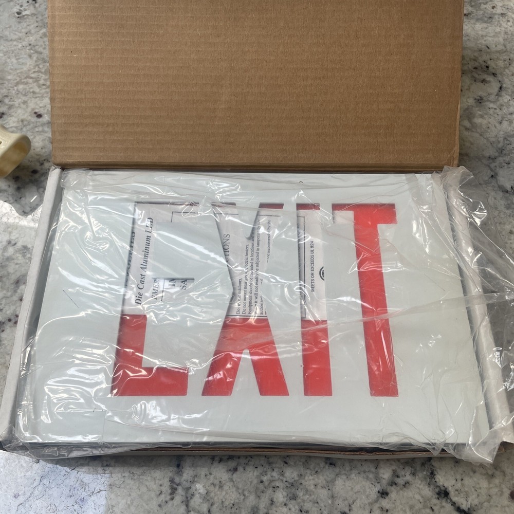 EXITRONIX 402/WB/WW/DL DIE CAST EXIT LIGHT