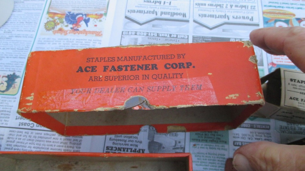 Vintage Pilot Stapling Machine Stapler Model 402 PLUS